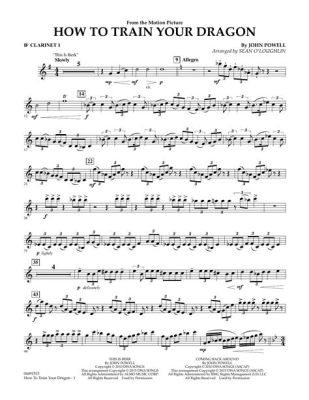 How to Train Your Dragon: Clarinet Sheet Music Journey