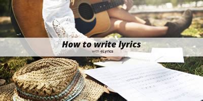 how to write song lyrics in an essay: exploring the intricate art of crafting poetic prose