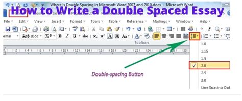 what does double spaced mean in an essay? does it make your essay more readable?